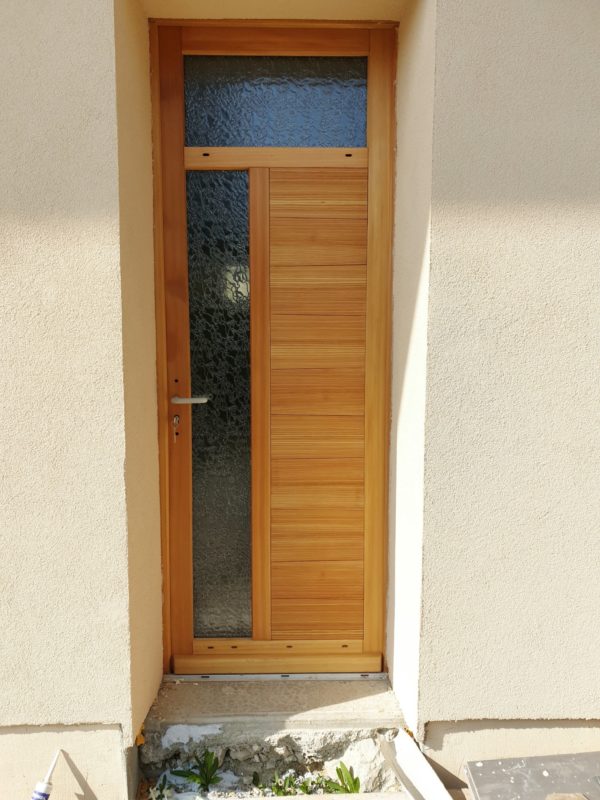 porte sur mesure en Chartreuse