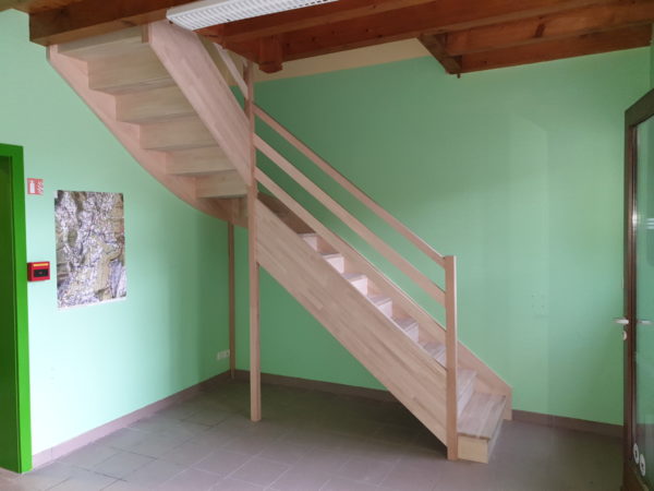 escalier sur mesure en Chartreuse