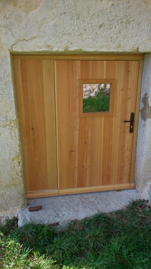 porte sur mesure en chartreuse