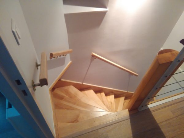 escalier sur mesure en Chartreuse